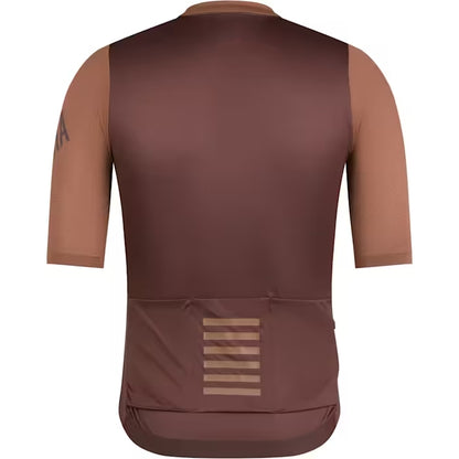 Medium - Rapha Men's Pro Team Training Jersey - AFR Chestnut / Walnut Brown - In Stock Paldo Bikes Shop Bacoor