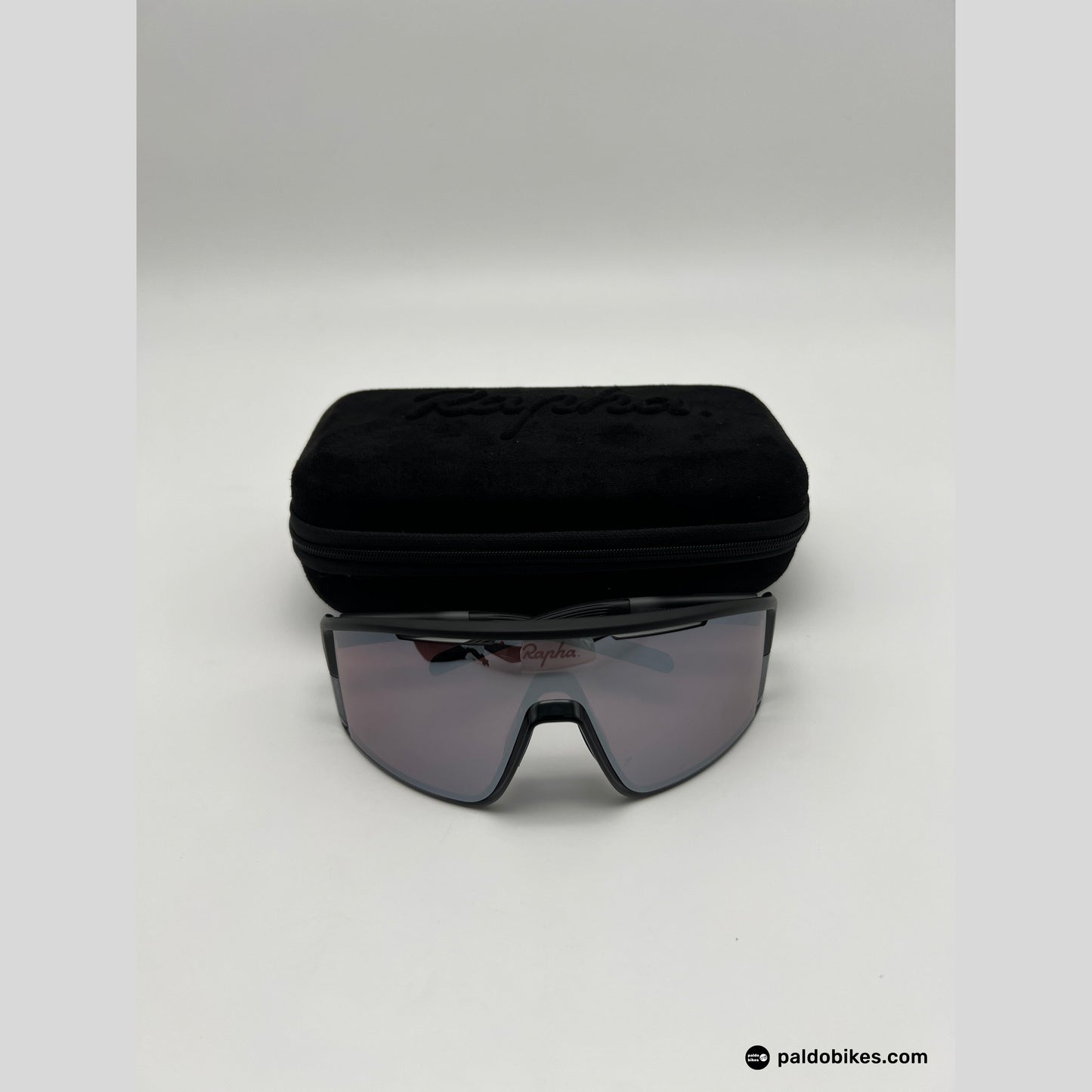 Rapha Pro Team Full Frame Glasses - Black / Black Mirror Lens