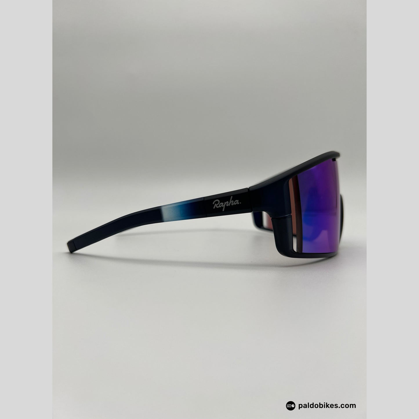 Rapha Pro Team Full Frame Glasses - Dark Navy / Purple Green Lens - Authentic Road Cycling Gear Paldo Bikes Cavite