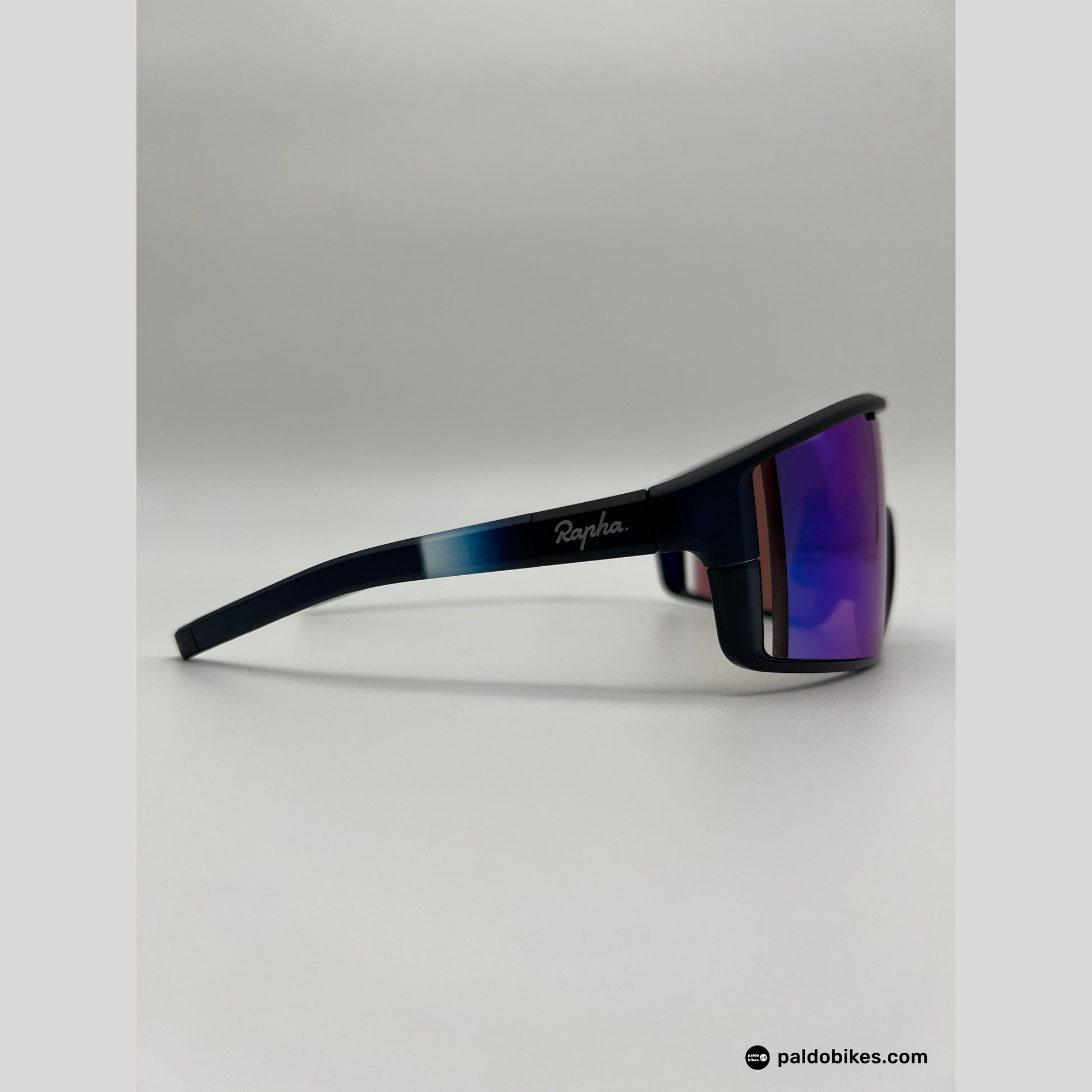 Rapha Pro Team Full Frame Glasses - Dark Navy / Purple Green Lens - Authentic Road Cycling Gear Paldo Bikes Cavite