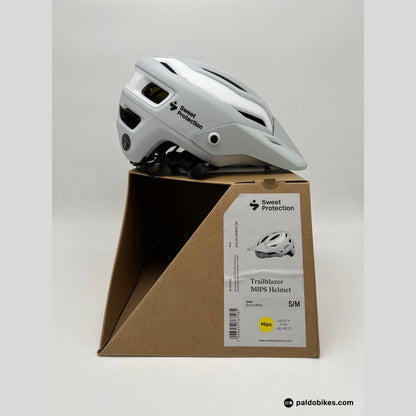 m-l - Sweet Protection Trailblazer Mips Helmet - Bronco White - Premium Cycling Gear Paldo Bikes