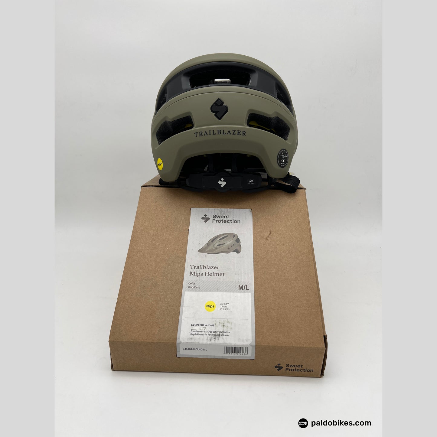 l-xl - Sweet Protection Trailblazer Mips Helmet - Woodland - Paldo Bikes Cavite